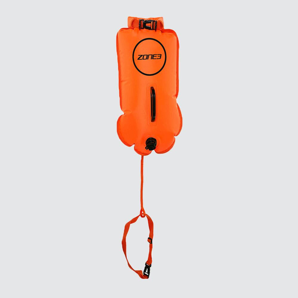 Zone 3 Swim Safety Buoy (tow float) & Dry Bag 28L