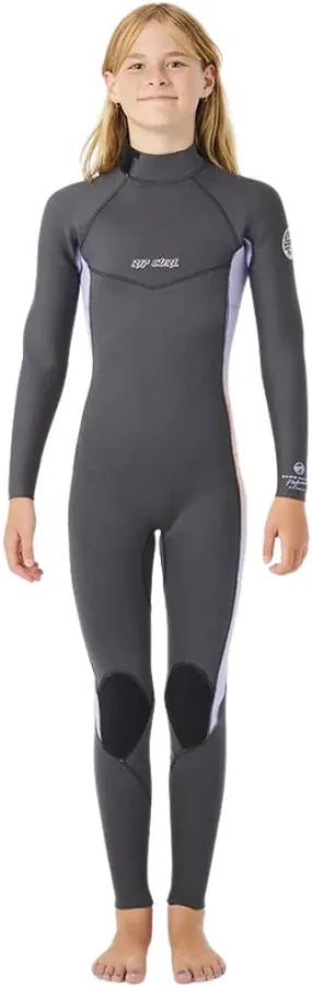 Ripcurl Kids Dawn Patrol BZ 4/3 Wetsuit Charcoal Grey