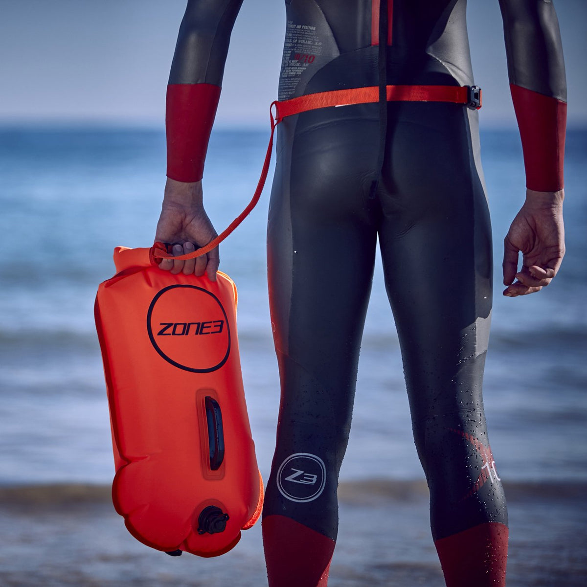 Swim safety buoy and dry bag online