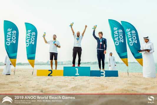 Guy Wins Bronze for Team GB at the World Beach Games in Qatar