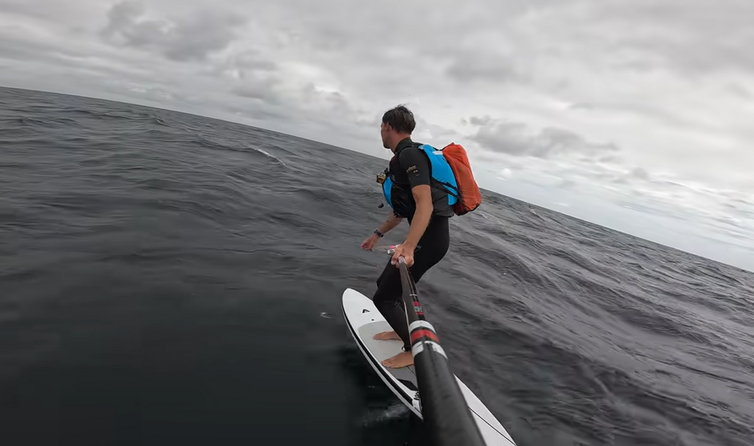 78km's of Downwind Foiling!