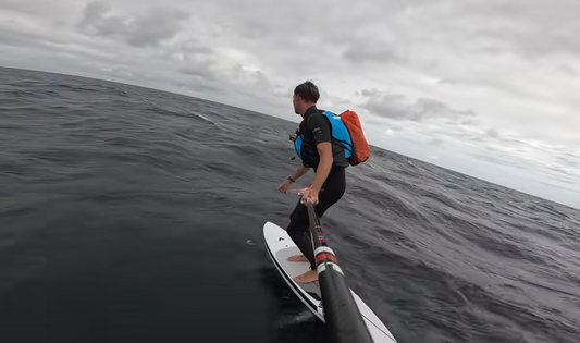 78km's of Downwind Foiling!