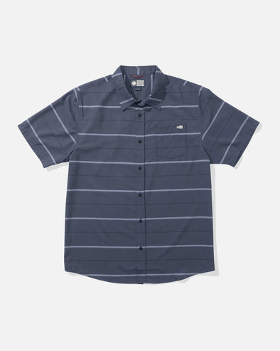 Salty Crew skipper ss tech woven