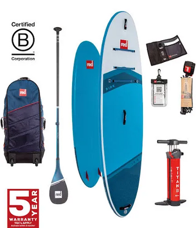 Reduced 10'8  red paddle ride 2024