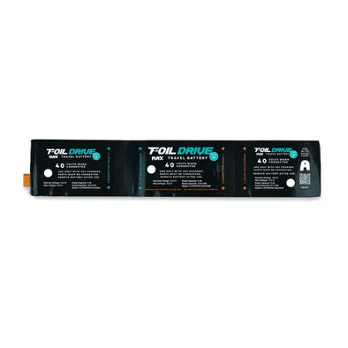 Foil drive max travel battery