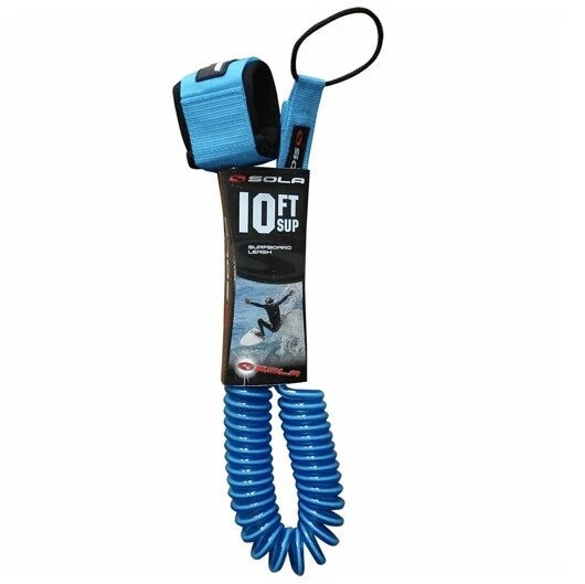 Sola Sup Leash Coiled