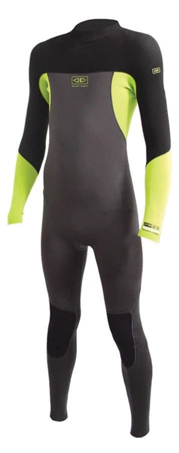 ocean and earth 4/3 Youth Free-Flex Back Zip Steamer