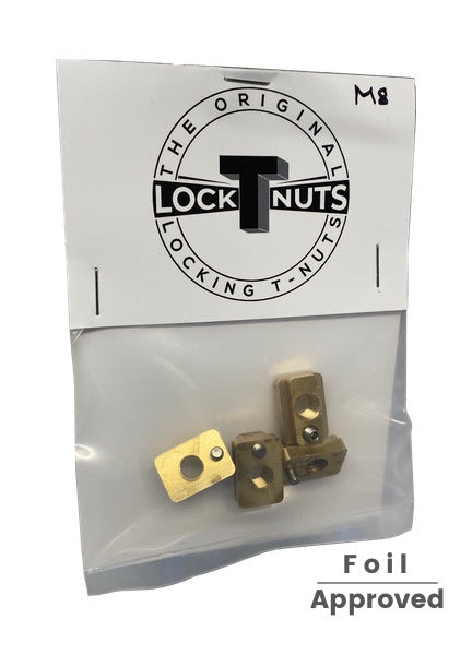 Locking T Nut  (M6/M8)
